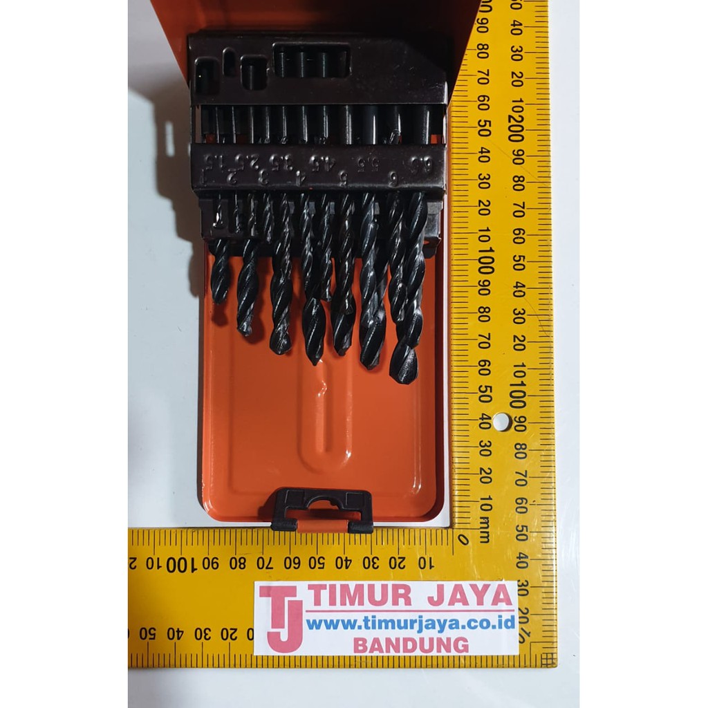 Jual Merah Mata Bor Set Besi Dan Kayu Hss Pcs Drill Bits Naci Toho Fuji Bos Shopee Indonesia