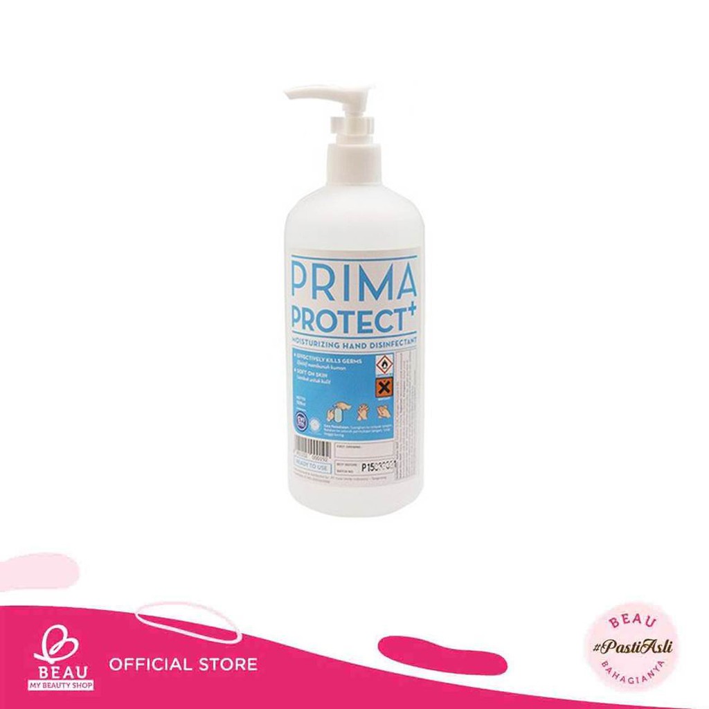 Jual Prima Protect Hand Sanitizer 500 Ml Pump | Shopee Indonesia