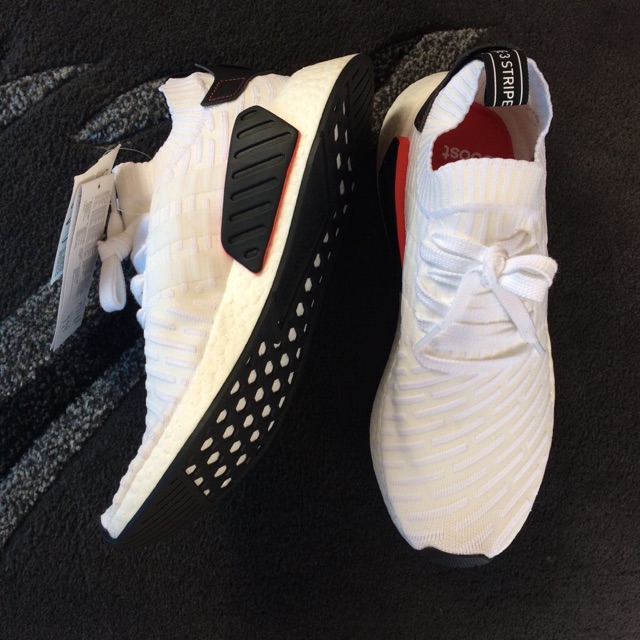 Jual Adidas NMD R2 PK White Black Original Shopee Indonesia