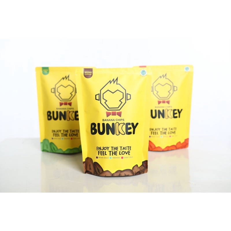 Jual bunkey banana chips All Variant (8pcs) | Shopee Indonesia
