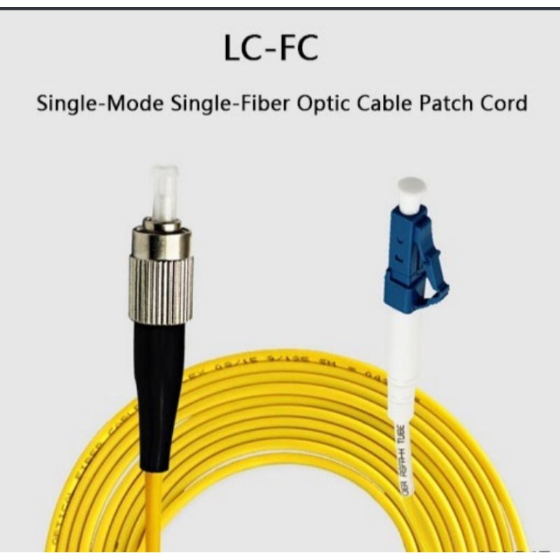 Jual 1m Patchcord FC Upc - LC Upc Fiber Optic Patch Cord FC- LC Patch ...