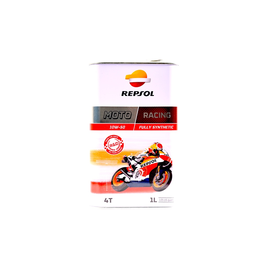 Jual REPSOL RACING 10W/50 (100% ESTER) 1 LITER | Shopee Indonesia