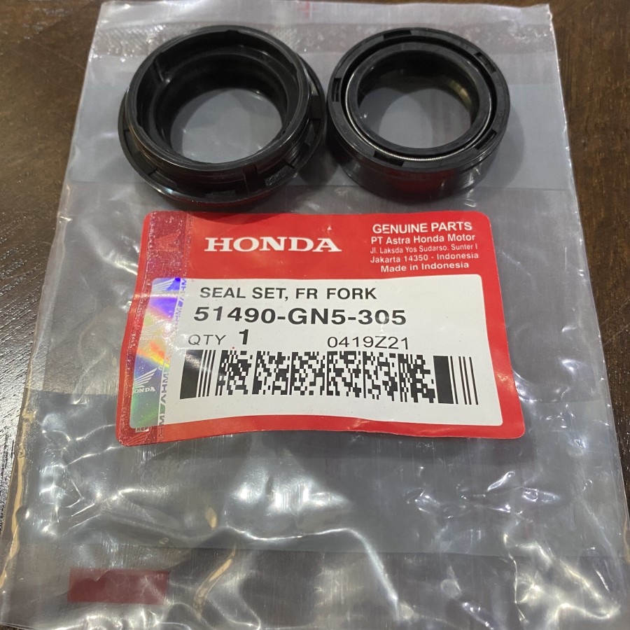 Jual CAMPUR GN5 SEAL SHOCK + ABU MOTOR HONDA DEPAN GRAND SUPRA ASTREA