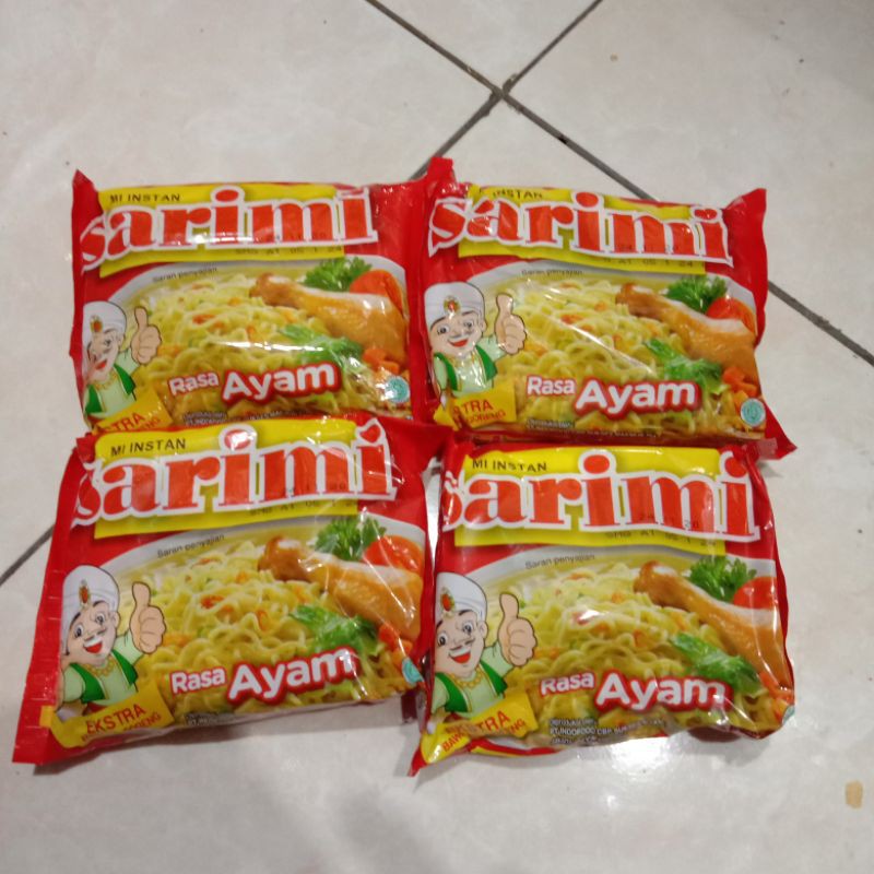 Jual Mie Instant Sarimi Kuah Murah Rasa Ayam Dan Baso Sapi Shopee