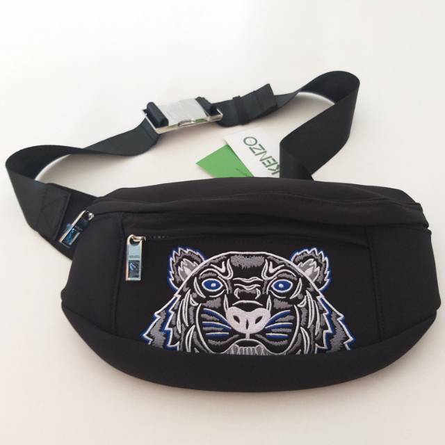 Jual Original Kenzo Tiger Logo Bumbag Chest Belt Waist Bag Tas Shopee