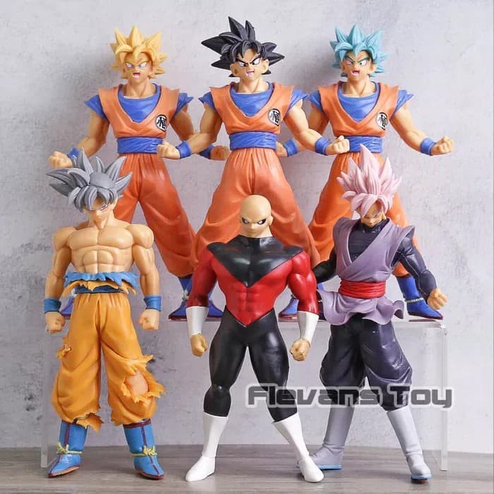 Jual Goku Jiren Zamasu Dragon Ball Figure Set Big Size Shopee Indonesia