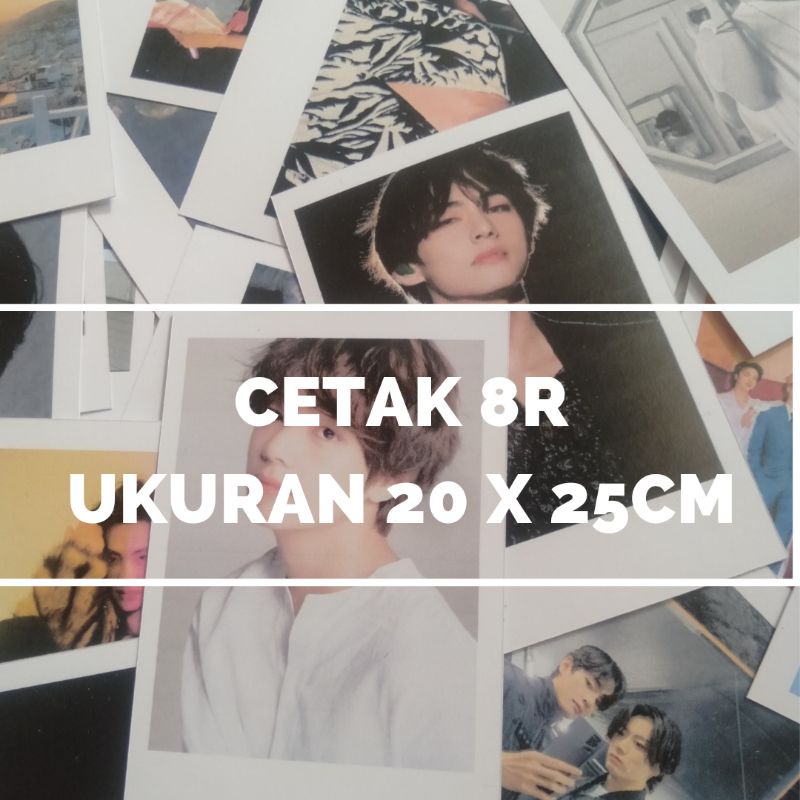 Jual CETAK FOTO UKURAN 8R (KERTAS FOTO) GLOSSY PAPER | Shopee Indonesia