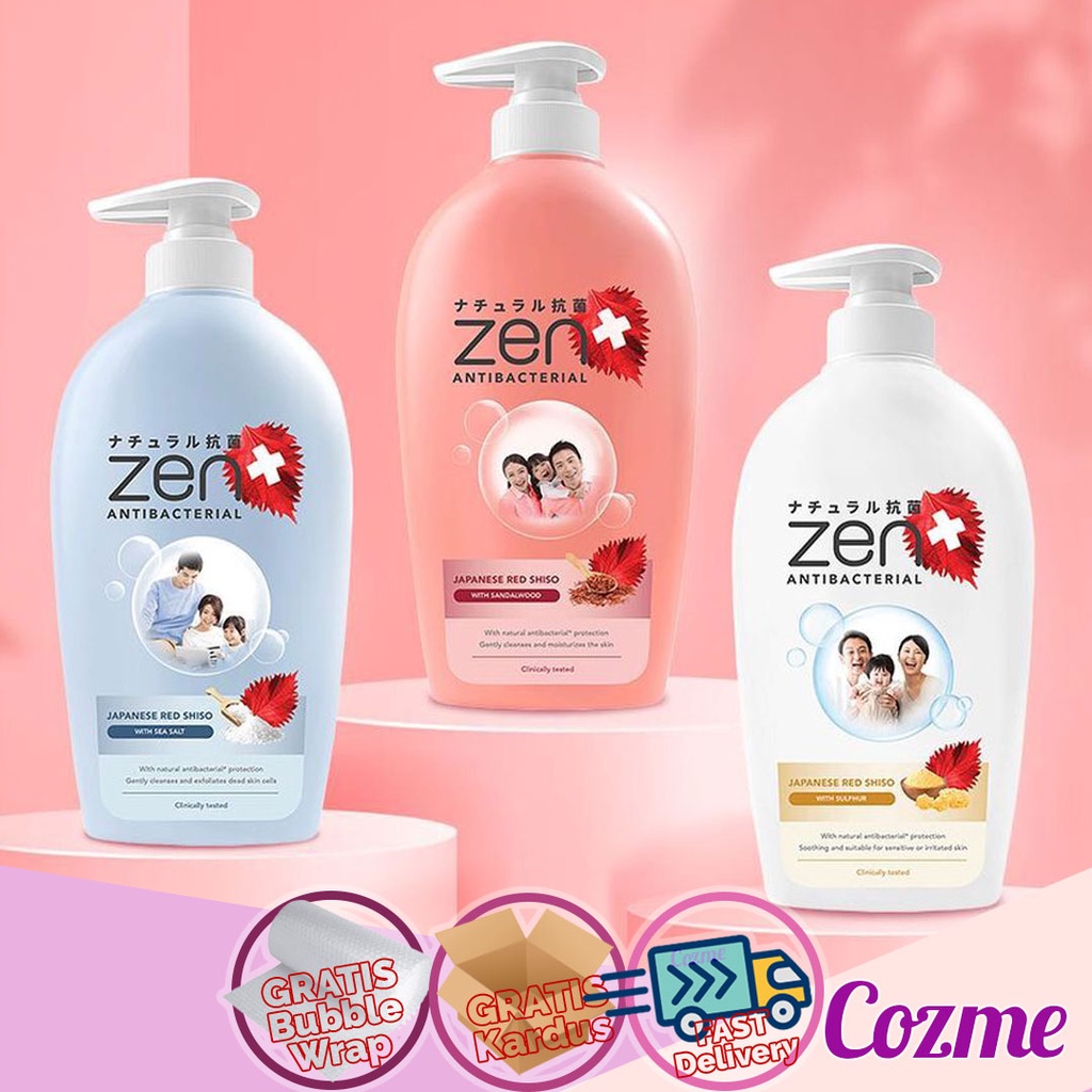 ZEN Antibacterial Body Soap Sabun Cair