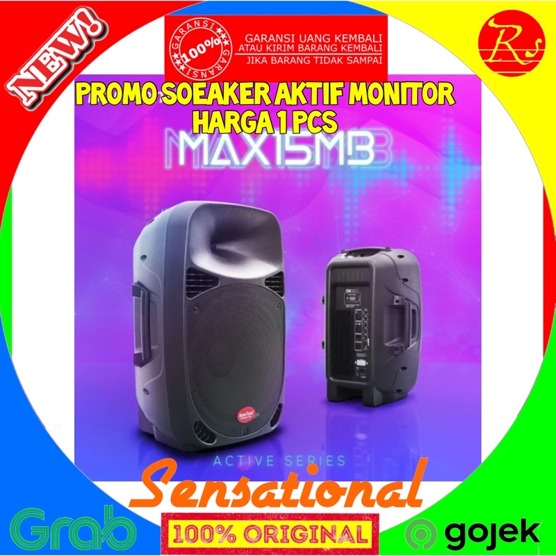 Jual Speaker Aktif 15 Inch Baretone Bisa Bluetooth Harga 1 Pcs Original