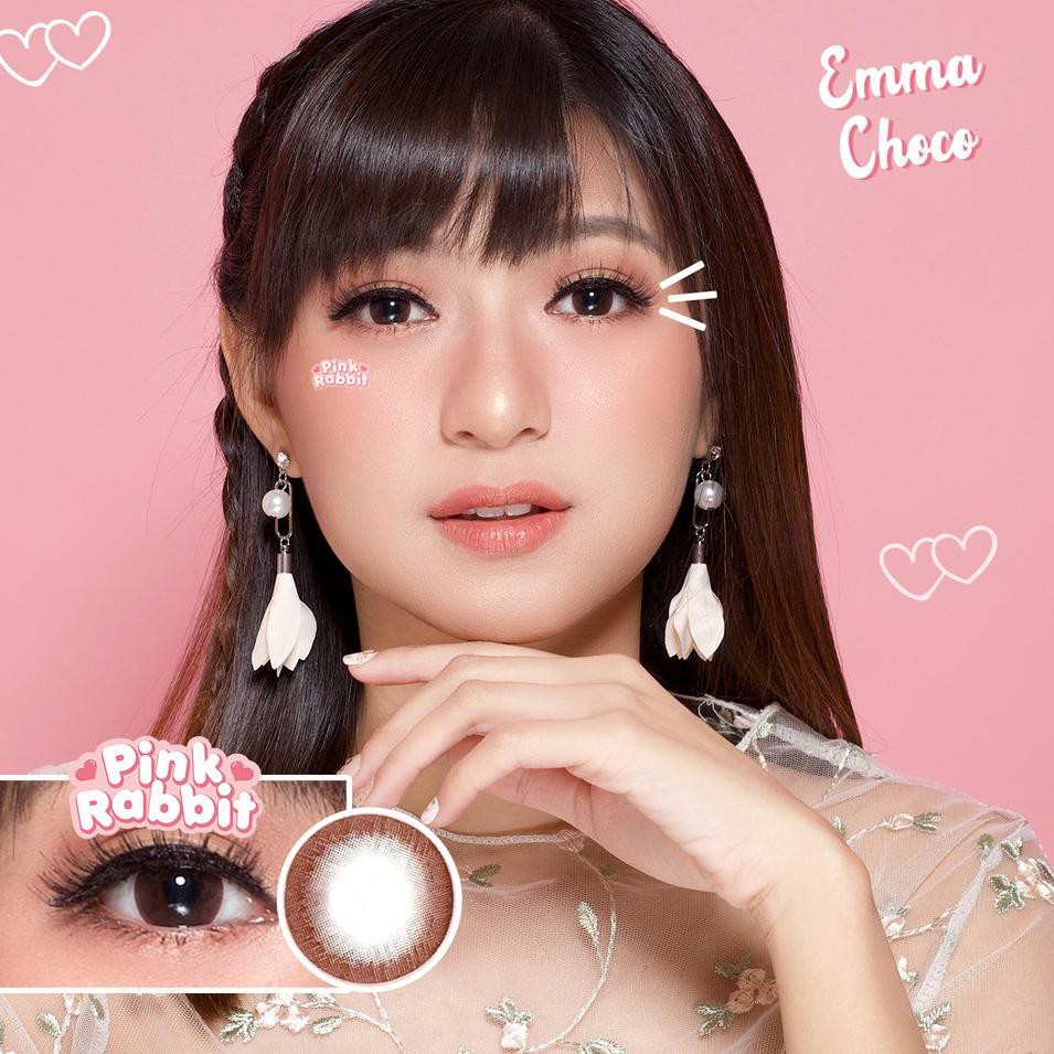 Jual Pink Rabbit Emma Choco Softlens | Shopee Indonesia