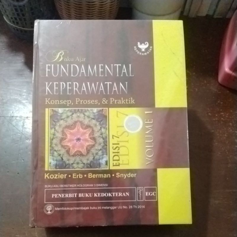 Jual Buku Original Buku Ajar Fundamental Keperawatan Konsep Proses