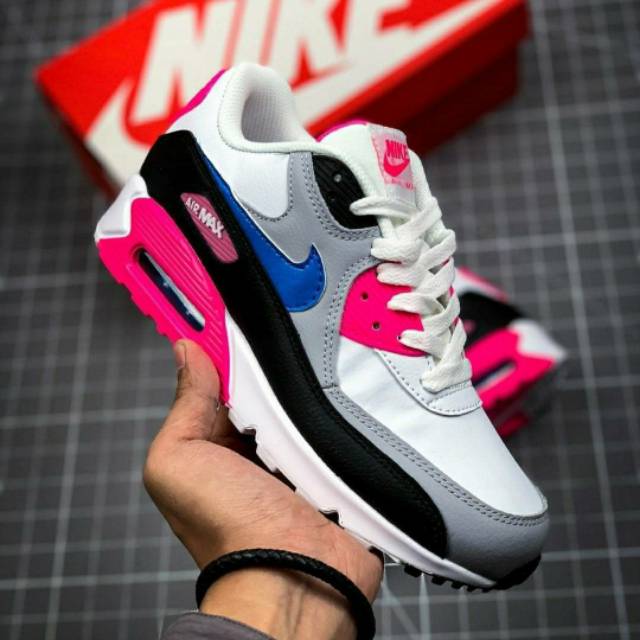 Sepatu nike air max pink hitam sale