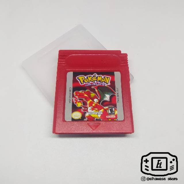 Pokémon Version Rouge Sur Game Boy – PAL Anglais (UKV) – Bon état