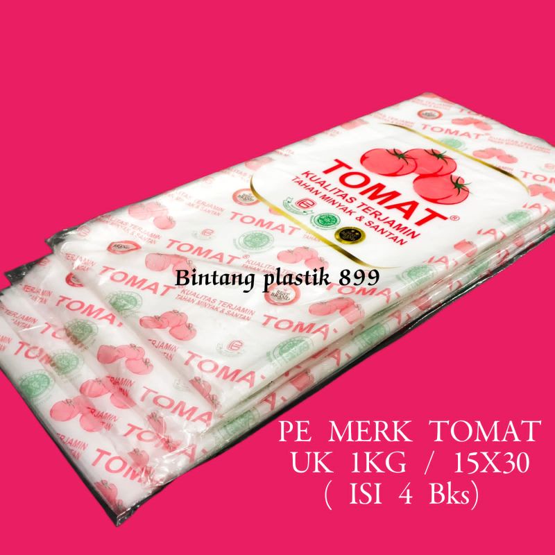 Jual Kantong Plastik Pe Tomat Uk 20x35 17x35 15x30 12x25 10x20 Kantong