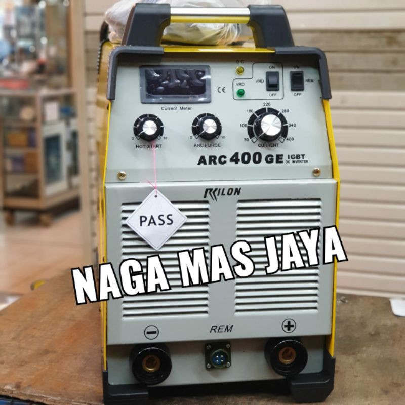 Jual MESIN LAS RILON ARC 400 GE / TRAFO LAS INVERTER RILON ARC 400GE ...