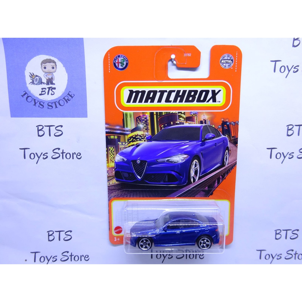 Jual Matchbox 2016 Alfa Romeo Giulia Biru | Shopee Indonesia