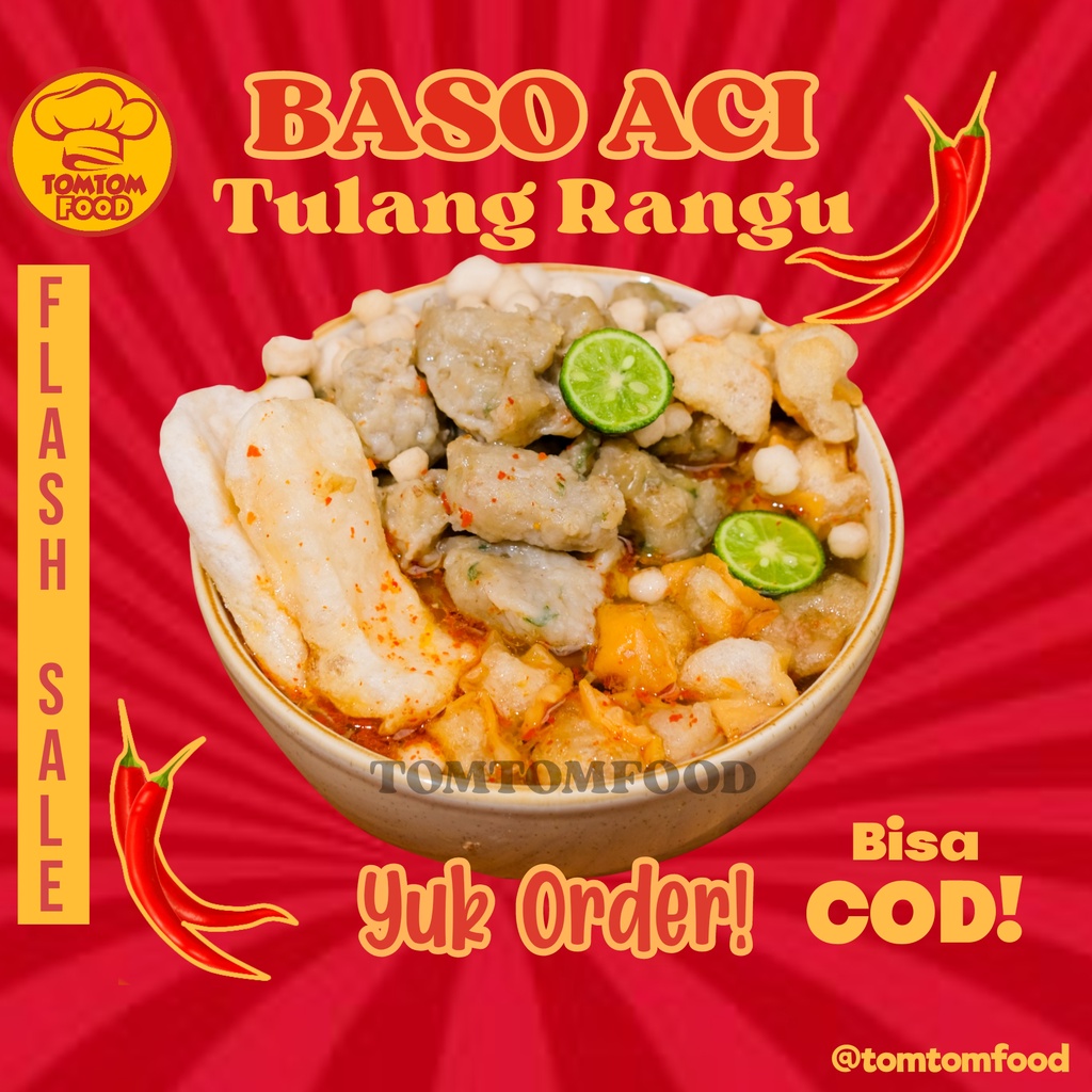 Jual Baso Aci Tulang Rangu Komplit Garut Termantap Bakso Baci Boci