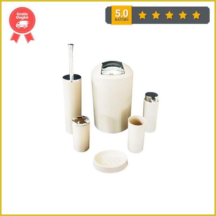 Jual Jysk Set Alat Mandi Nyttige Bathroom Set 6Pc/Set Paling Murah