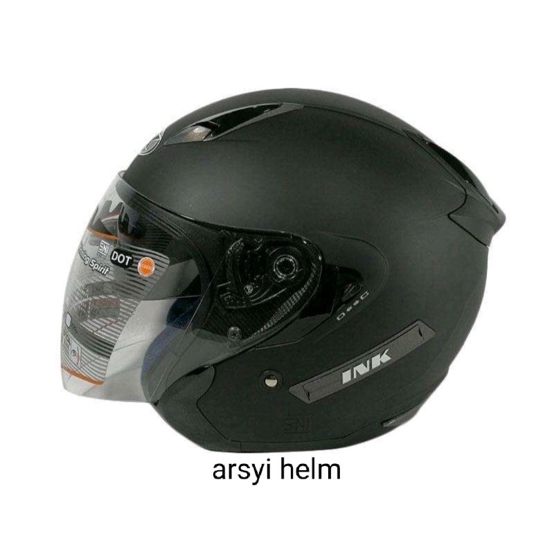 Jual HELM INK METRO 2 BLAK DOFF PULL WARNA | Shopee Indonesia
