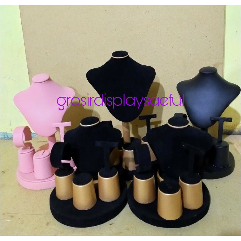 Jual Display Perhiasan Set Cempaka /Display Mahar/Kalung Cincin Gelang ...