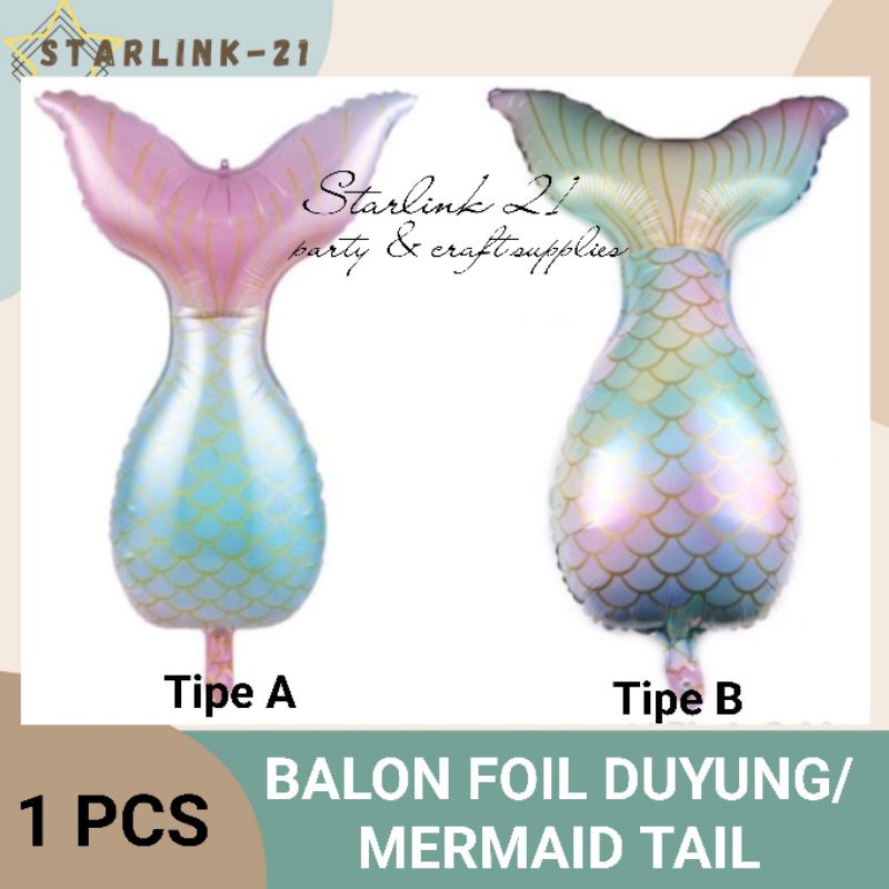 Jual Balon Mermaid Tail Balon Ekor Duyung Jumbo Shopee Indonesia