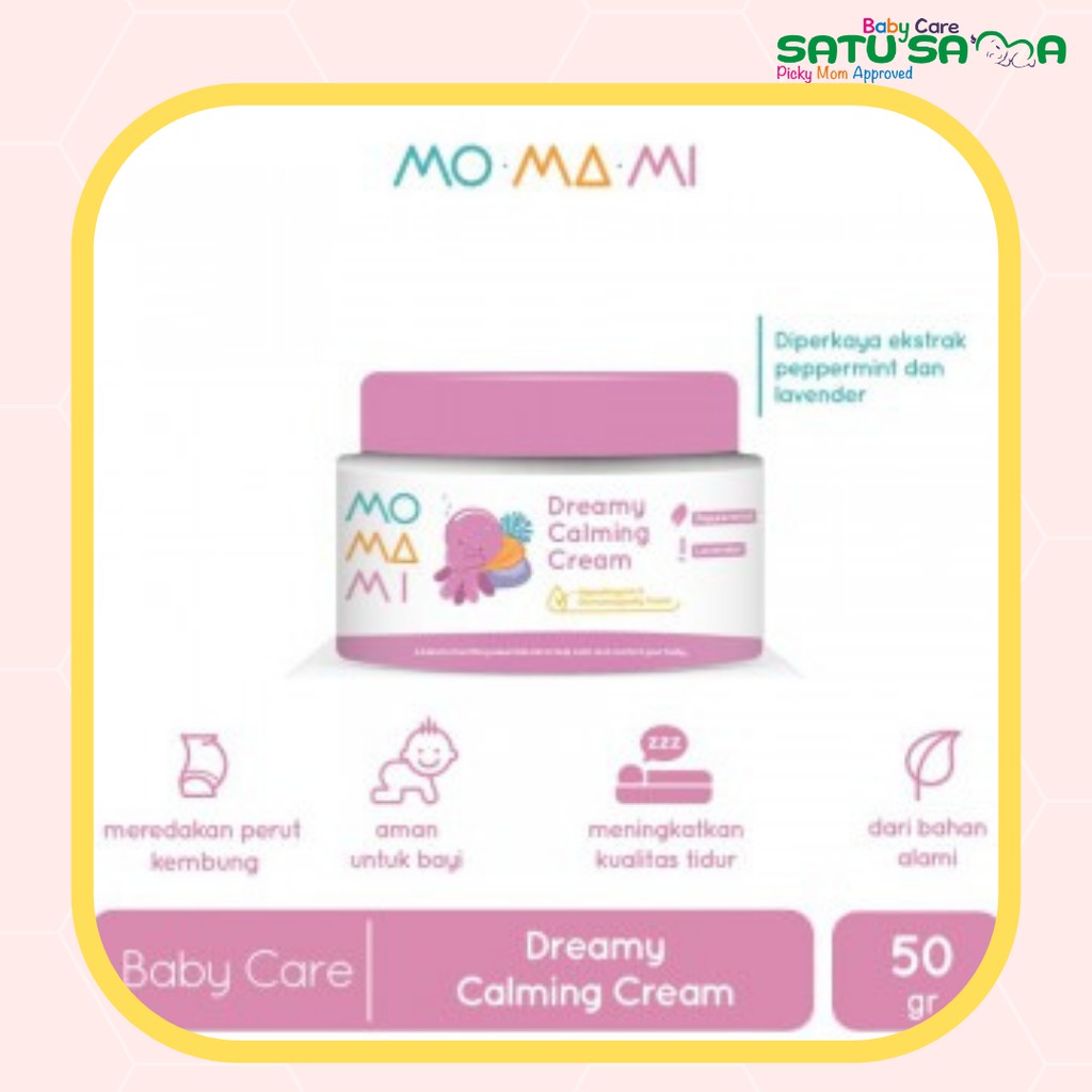 Jual Momami Dreamy Calming Cream - 50 Gr | Shopee Indonesia