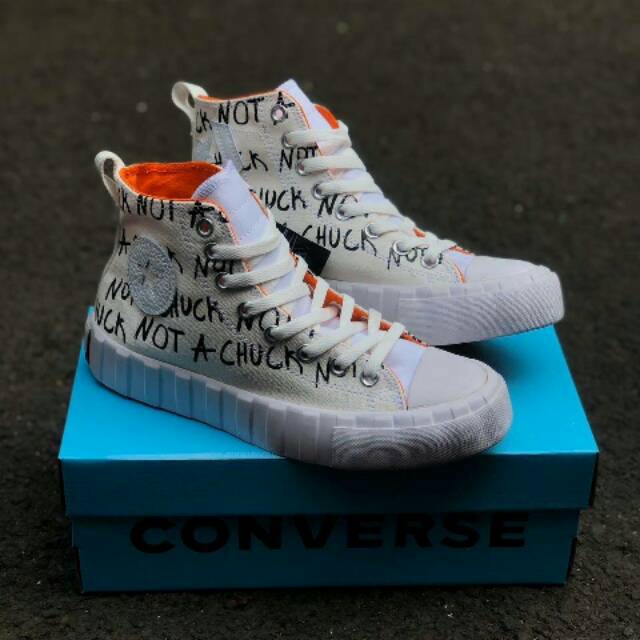 Jual Converse Untitled Not A Chuck White | Shopee Indonesia