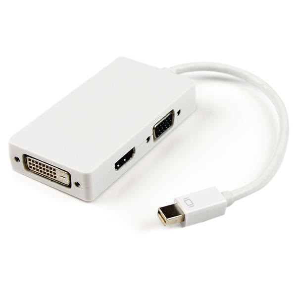 Jual Konverter Mini Displayport ke HDMI/DVI/VGA (Thunderbolt Port - Main Image