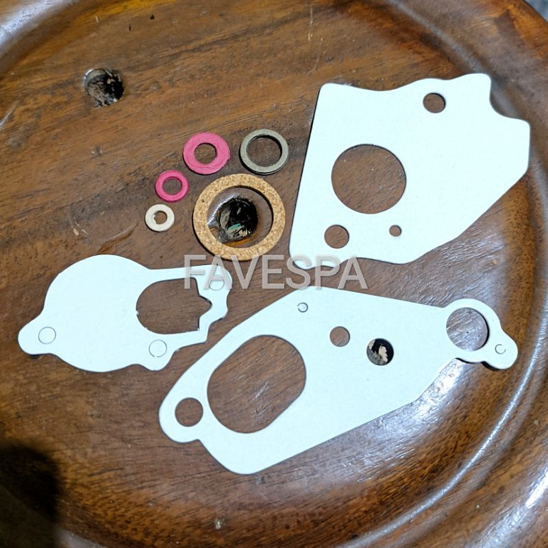 Jual Packing Perpak Set Karburator Vespa Super Sprint PX Excel | Shopee ...
