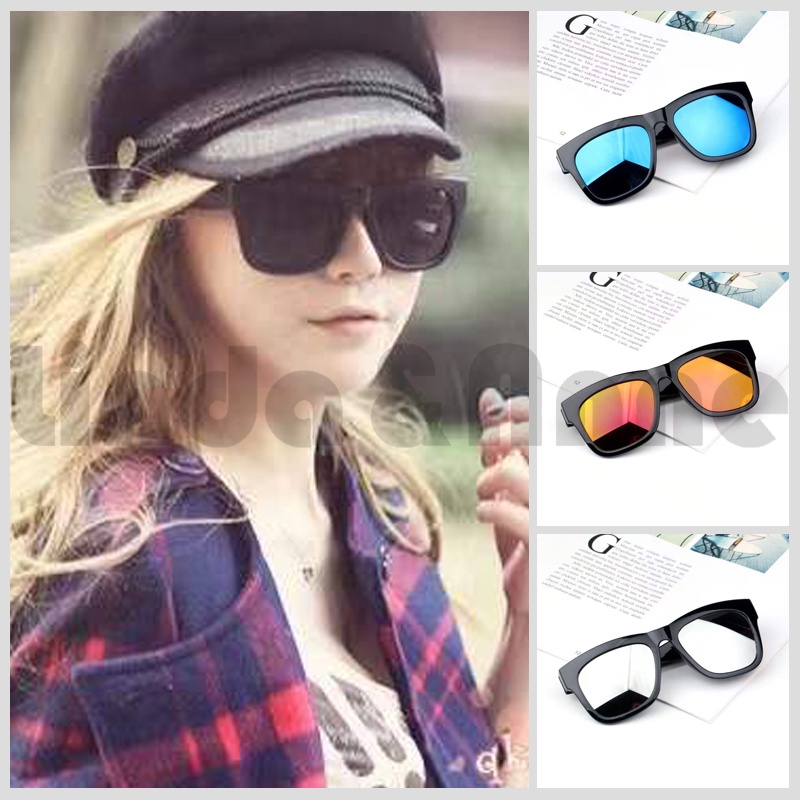 Jual Bayar Di Tempat Kacamata Hitam Wanita Pria Small Sunglasses Candy Color Shopee Indonesia