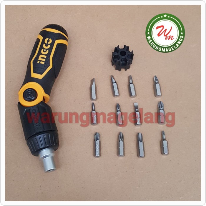 Jual Obeng rachet 13 pcs Screw driver rachet multi tool 180 derajat ...