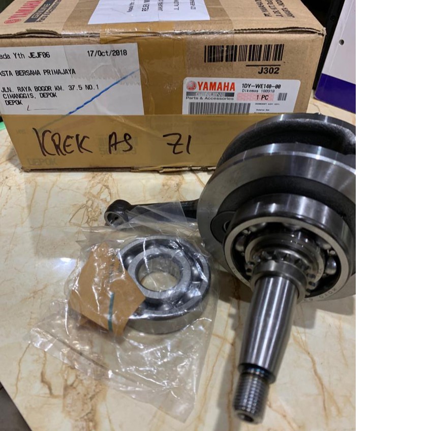 Jual KREK AS KRUK AS BANDUL CRANKSHAFT JUPITER Z1 ASLI YAMAHA 1DYWE140