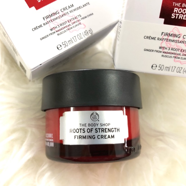 Jual THE BODY SHOP ROOTS OF STRENGTH FIRMING CREAM 50ML Shopee Indonesia