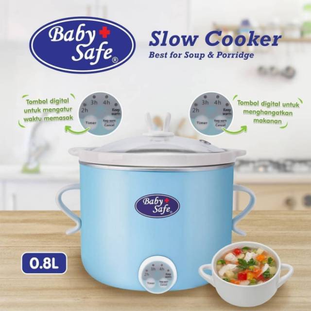 Jual BABY SAFE SLOW COOKER DIGITAL Shopee Indonesia