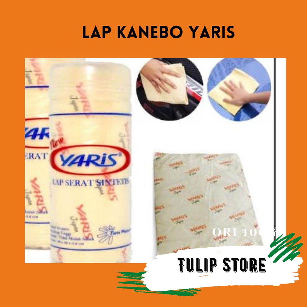 Jual Kanebo Yaris Chamois Kenebo Sintetis Kain Lap Sintetis Shopee Indonesia