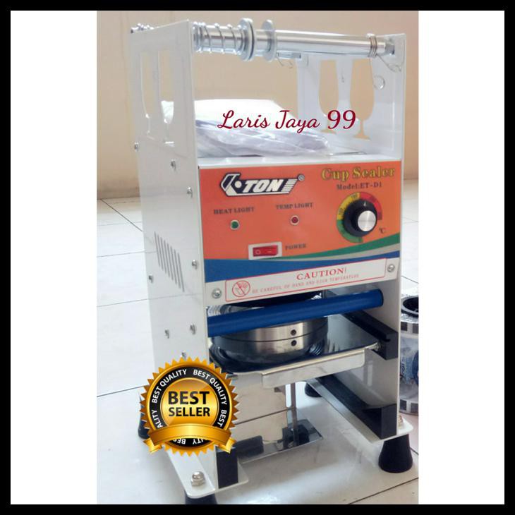 Jual Mesin Cup Sealer Eton Et D Gelas Oz Shopee Indonesia