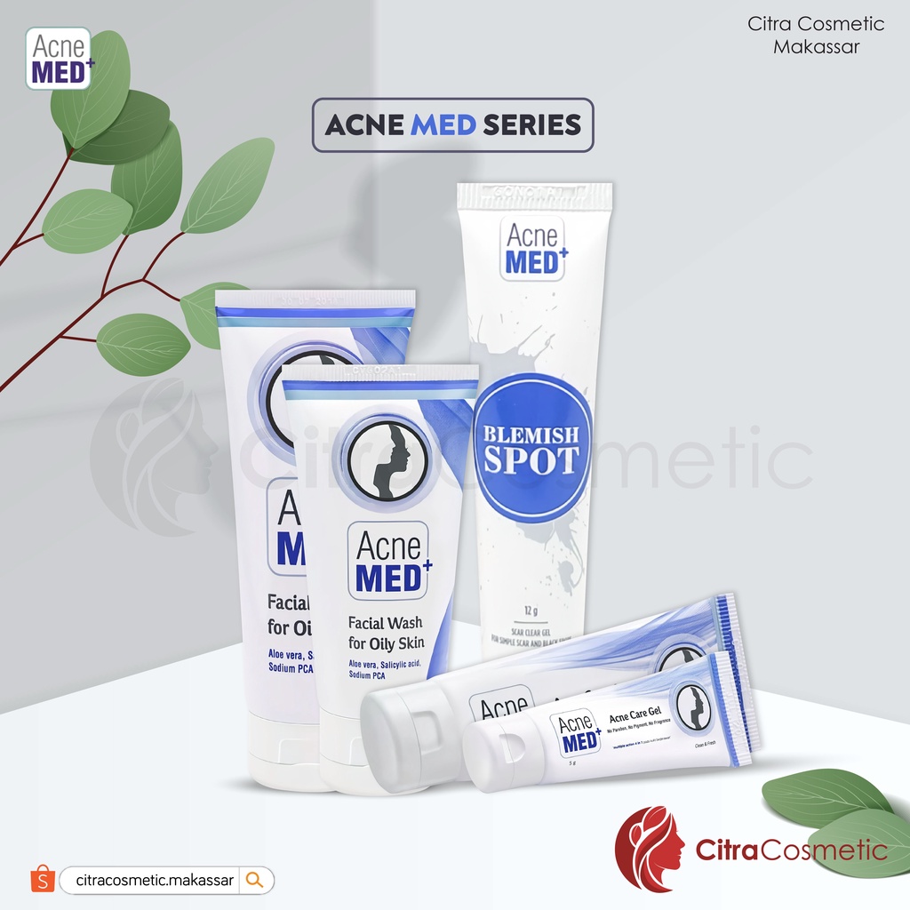 Jual Acnemed Series | Acne Care Gel | Facial Wash | Blemish Spot