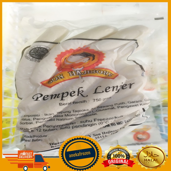 Jual Pempek lenjer curah sonhaji sony asli murah berkualitas | Shopee ...