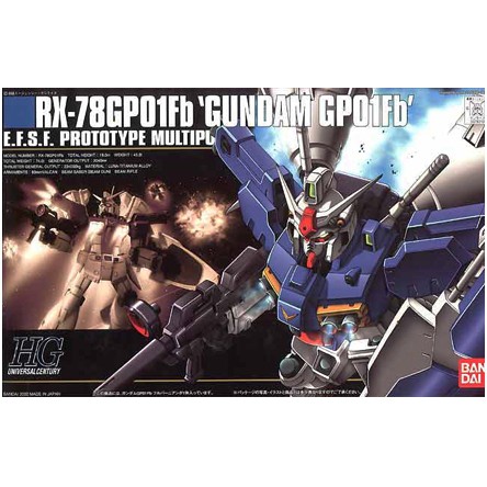 Gundam RX-78 Gundam GP03S HGUC Échelle 1/144 (Import Japon
