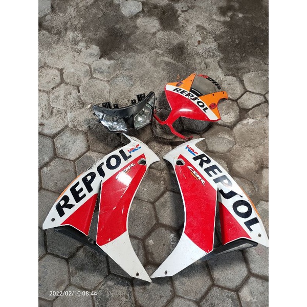 Jual Fairing Depam Set Honda Cbr R K A Lokal Mata Dua Nonled Cbr