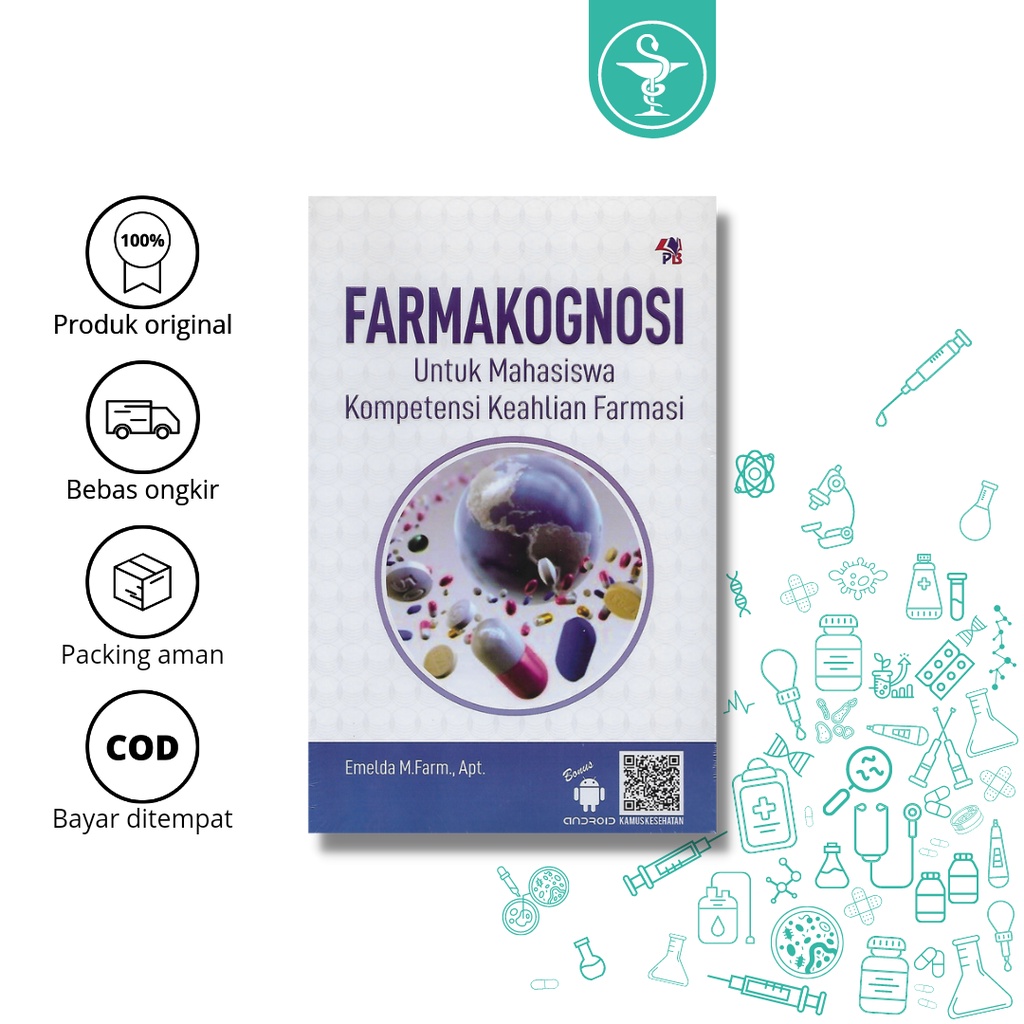 Jual Buku Farmasi | Farmakognosi, Untuk Mahasiswa Kompetensi Keahlian ...