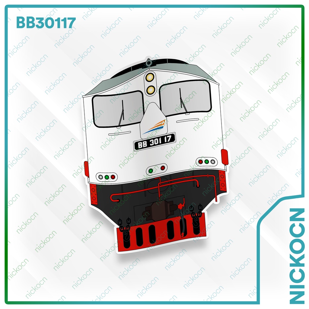 Jual Stiker Lokomotif BB301 | Shopee Indonesia