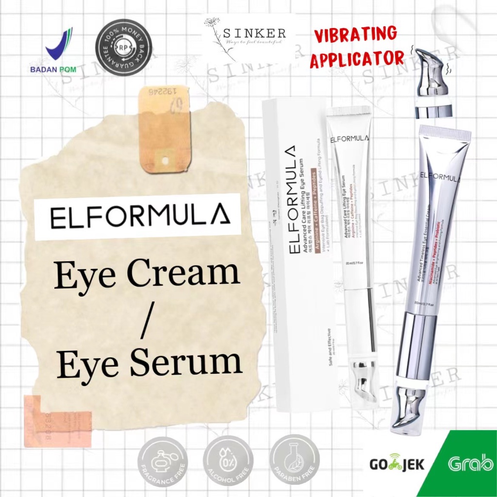 Jual ELFORMULA Advanced Timeless Eye Essential Eye Cream 20ml Shopee