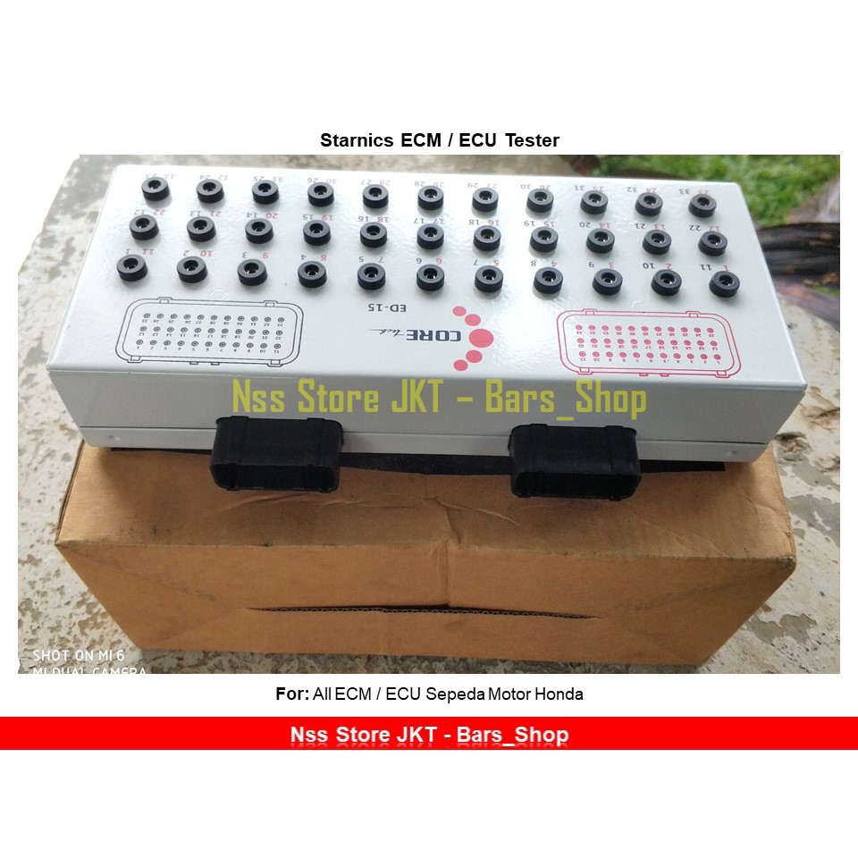 Jual Alat Uji Tes ECU Honda PGM FI Starnics HeHT ECM Tester Shopee