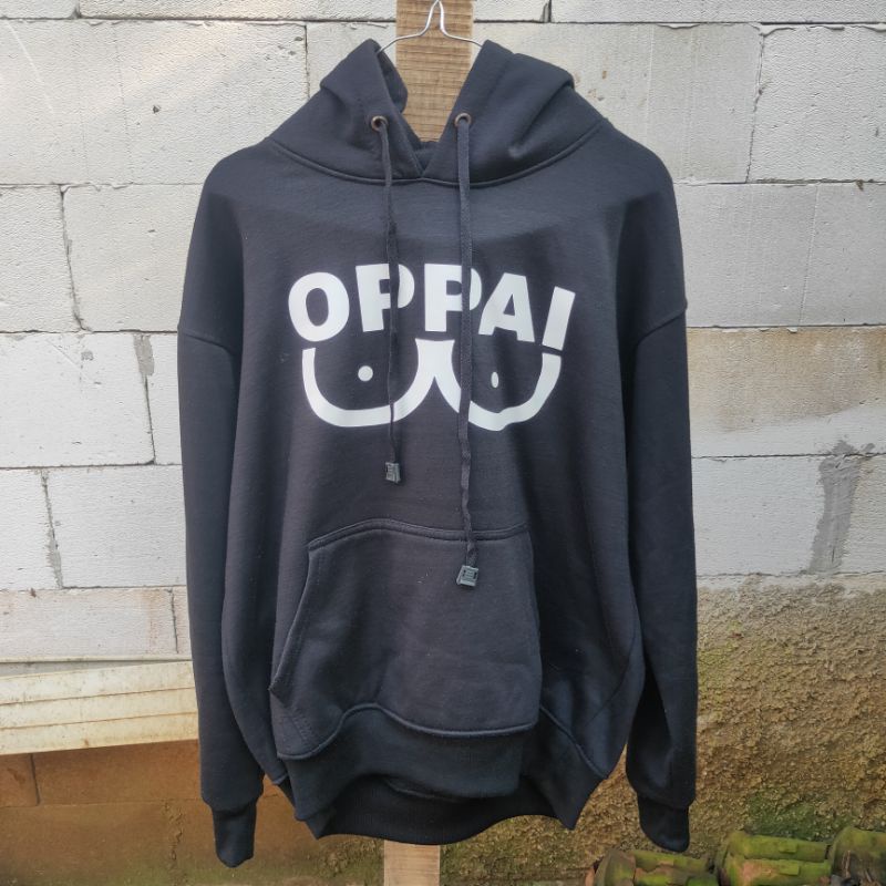 Oppai hoodie cheap shopee