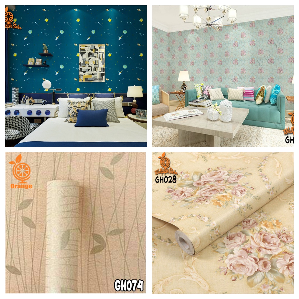 Jual Homedekor Wallpaper Dinding Ruang Tamu Wallpaper Stiker Dinding