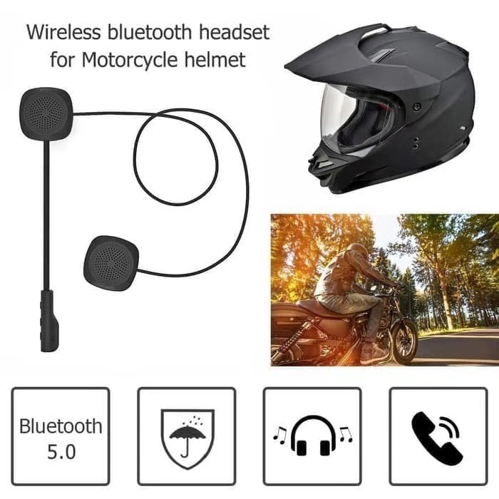 Jual Headset Helm Mh04 Bluetooth with microphone Music Wireless