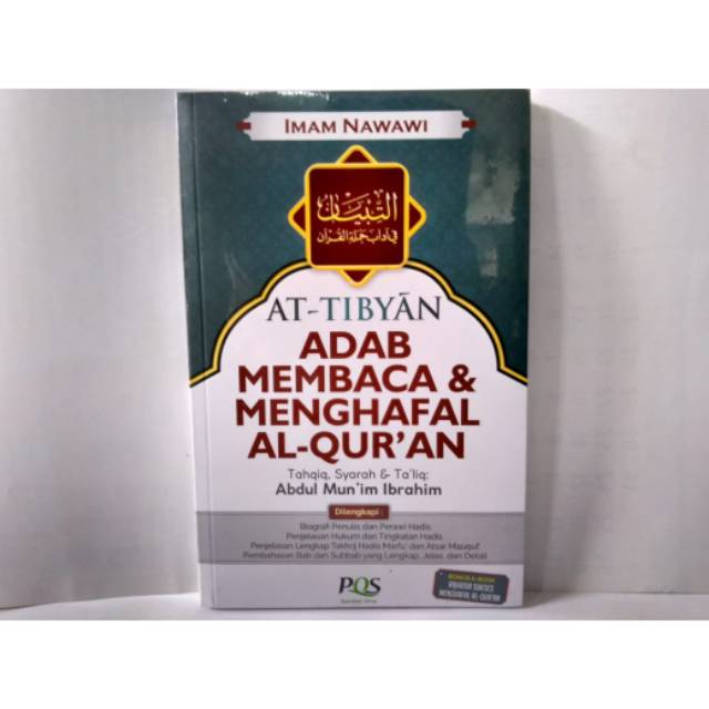 Jual BUKU AT-TIBYAN ADAB MEMBACA DAN MENGHAFAL AL-QUR'AN - KARYA ABDUL ...