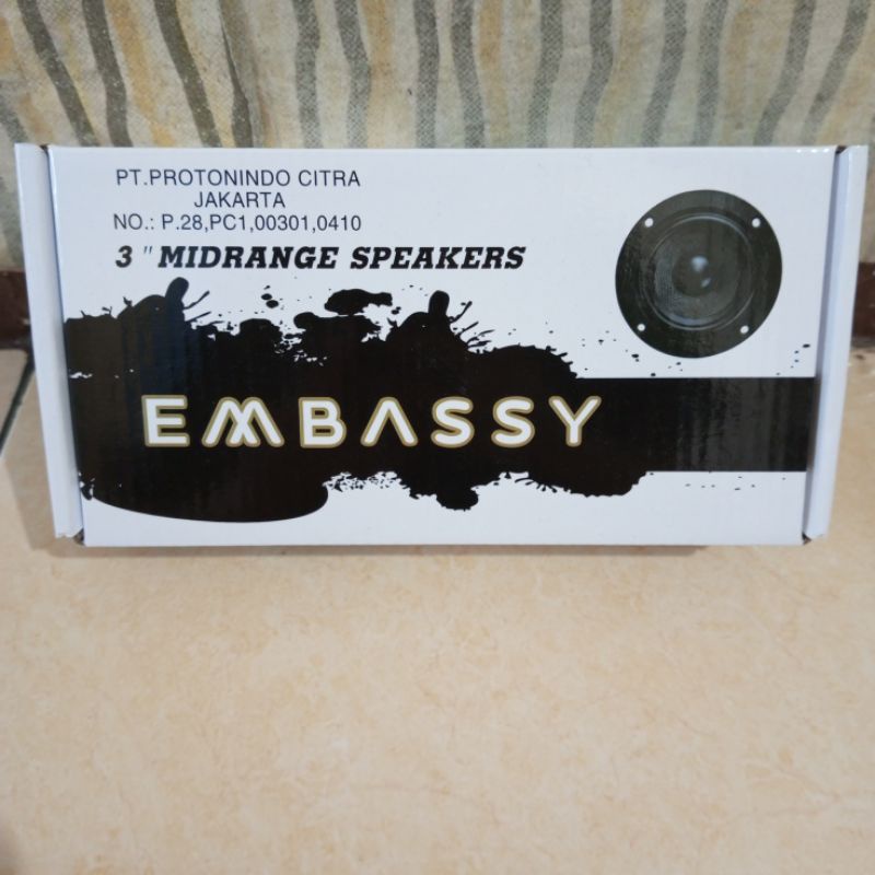 Jual Midrange Embassy 3 inch | Shopee Indonesia