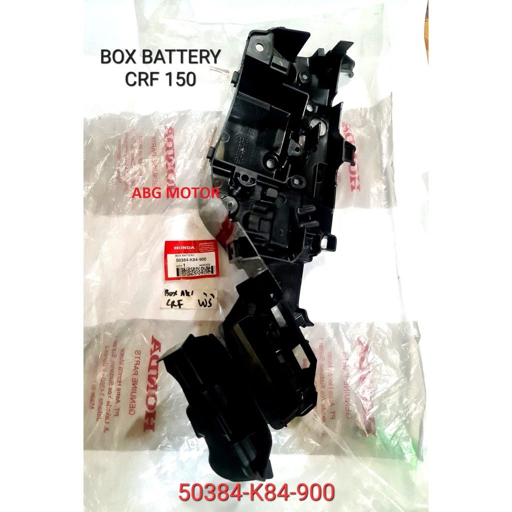 Jual BOX RUMAH DUDUKAN AKI BATRE BATTREY AKI CRF 150 ORIGINAL ASLI